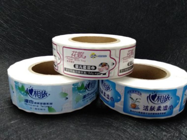 濕巾標(biāo)簽貼紙印刷