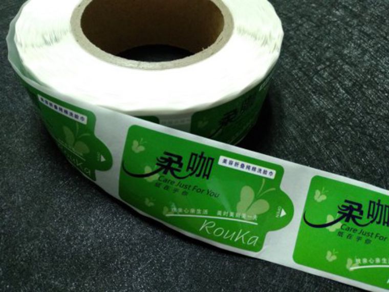 濕巾標(biāo)簽貼紙印刷