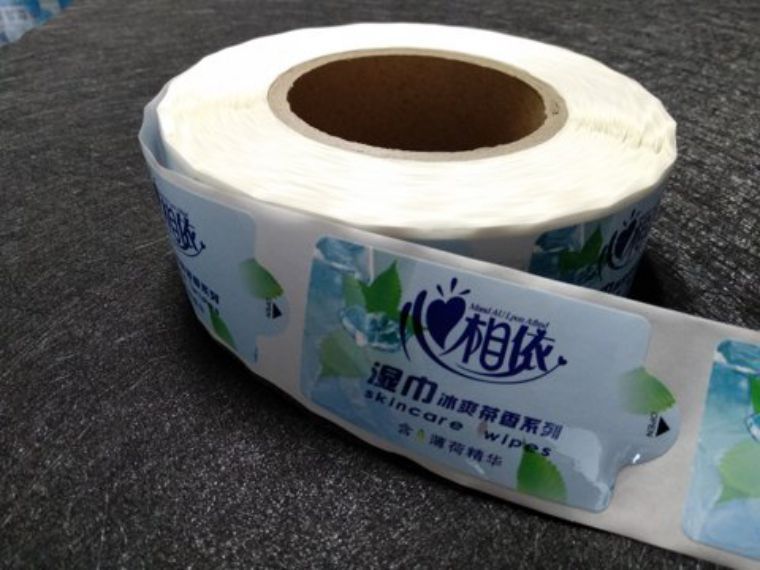 濕巾標(biāo)簽貼紙印刷