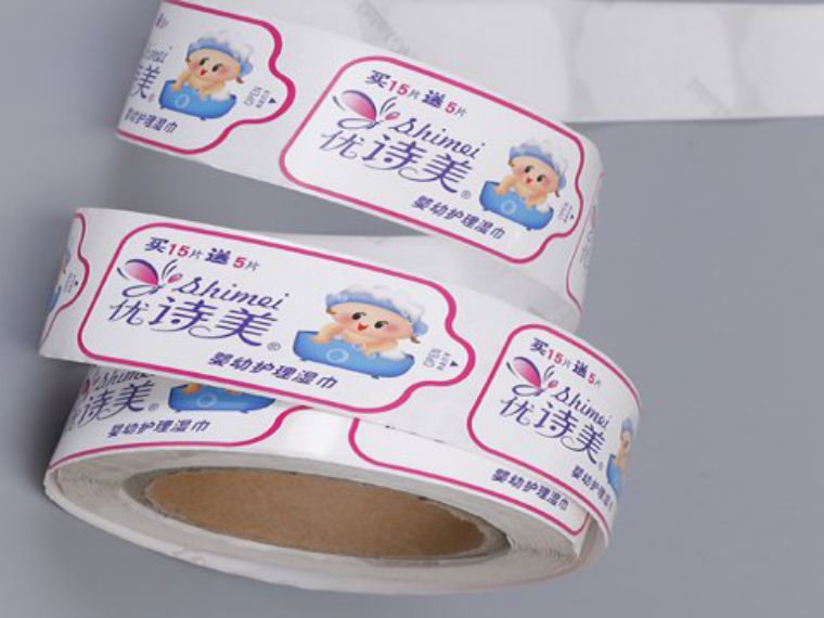 濕巾標(biāo)簽貼紙印刷